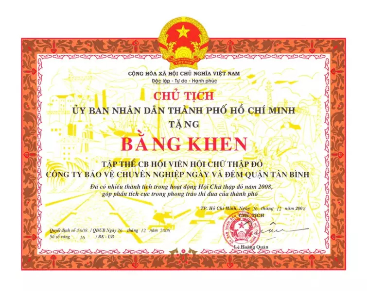 Chứng chỉ 2